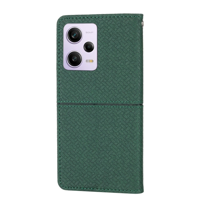 Caja de teléfono de cuero magnético con costura de textura tejida, For Redmi Note 12 5G Global, For Redmi Note 12 Pro 5G Global, For Redmi Note 12 Pro+ Global, For Redmi Note 12 4G Global, For Xiaomi Redmi 12C, For Samsung Galaxy S23 5G                ...