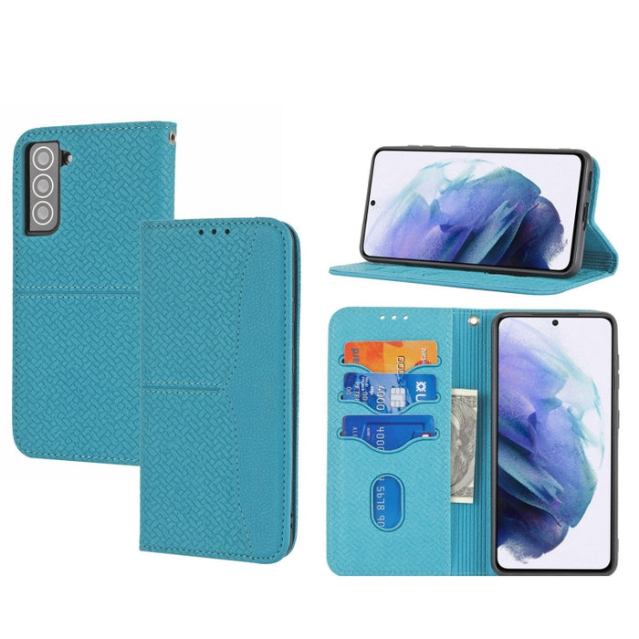 Caja de teléfono de cuero magnético con costura de textura tejida, For Redmi Note 12 5G Global, For Redmi Note 12 Pro 5G Global, For Redmi Note 12 Pro+ Global, For Redmi Note 12 4G Global, For Xiaomi Redmi 12C, For Samsung Galaxy S23 5G                ...