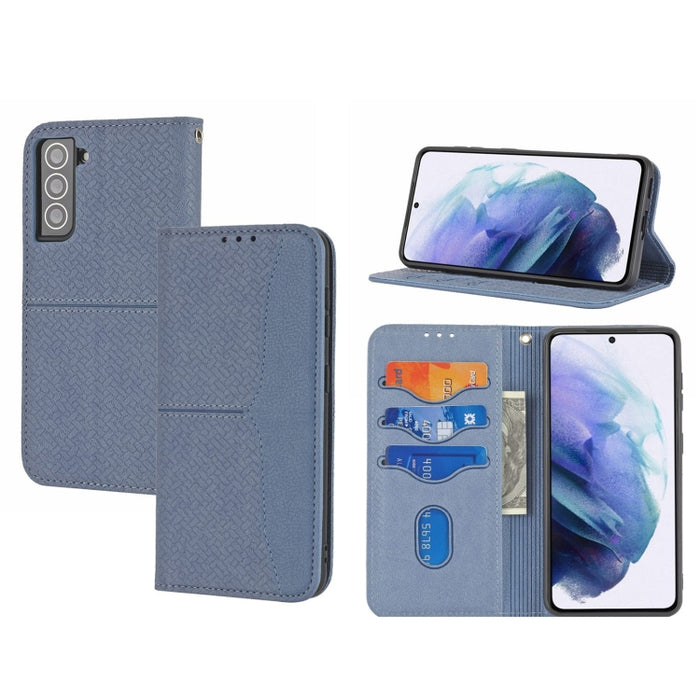 Caja de teléfono de cuero magnético con costura de textura tejida, For Redmi Note 12 5G Global, For Redmi Note 12 Pro 5G Global, For Redmi Note 12 Pro+ Global, For Redmi Note 12 4G Global, For Xiaomi Redmi 12C, For Samsung Galaxy S23 5G                ...