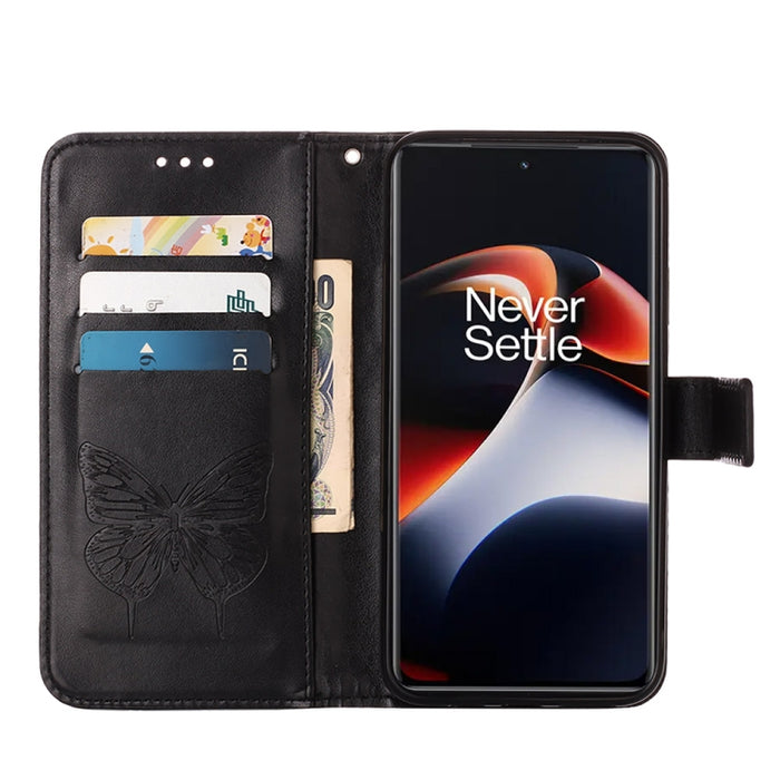 Estuche para teléfono de cuero con mariposa en relieve, For OnePlus Ace 2 5G / 11R 5G, For Motorola Moto G Stylus 5G 2023, For Realme 10 4G, For Realme 10 Pro 5G, For Realme 10 Pro+ 5G, For Realme C55, For Realme GT Neo 5 5G / GT3                      ...