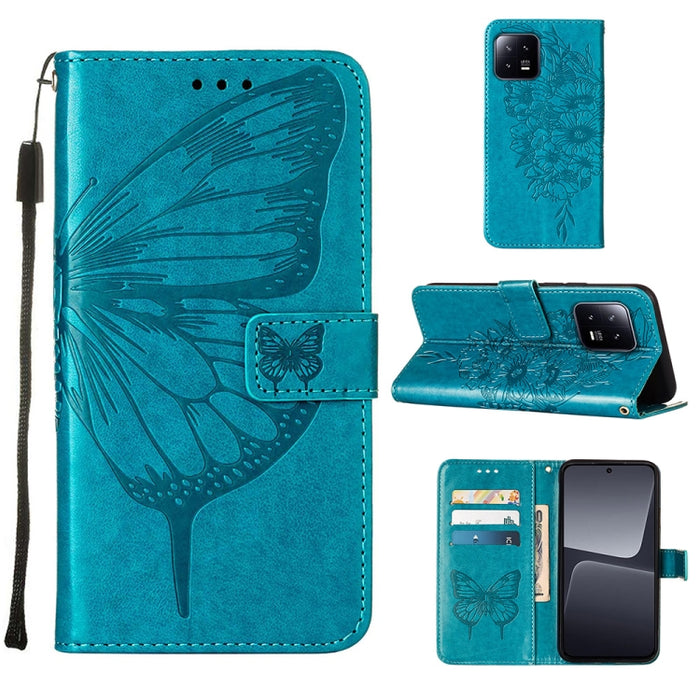 Estuche para teléfono de cuero con mariposa en relieve, For OnePlus Ace 2 5G / 11R 5G, For Motorola Moto G Stylus 5G 2023, For Realme 10 4G, For Realme 10 Pro 5G, For Realme 10 Pro+ 5G, For Realme C55, For Realme GT Neo 5 5G / GT3                      ...