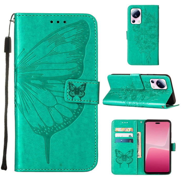 Estuche para teléfono de cuero con mariposa en relieve, For OnePlus Ace 2 5G / 11R 5G, For Motorola Moto G Stylus 5G 2023, For Realme 10 4G, For Realme 10 Pro 5G, For Realme 10 Pro+ 5G, For Realme C55, For Realme GT Neo 5 5G / GT3                      ...