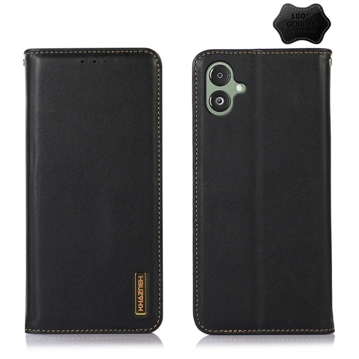 KHAZNEH Estuche para teléfono de cuero de vaca con capa superior de napa, For Samsung Galaxy F14 5G, For Xiaomi 13 Ultra