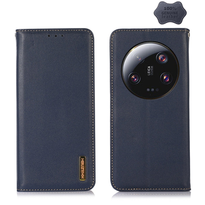 KHAZNEH Estuche para teléfono de cuero de vaca con capa superior de napa, For Samsung Galaxy F14 5G, For Xiaomi 13 Ultra