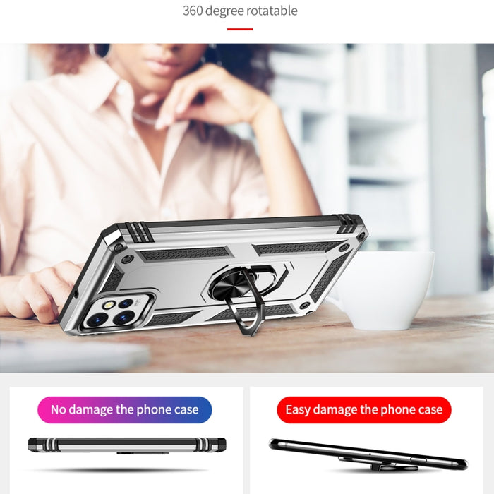 Funda para teléfono TPU + PC a prueba de golpes con soporte, For Motorola Moto G Power 5G 2023, For Xiaomi Redmi 12C / 11A, For Xiaomi Mi 11 Ultra