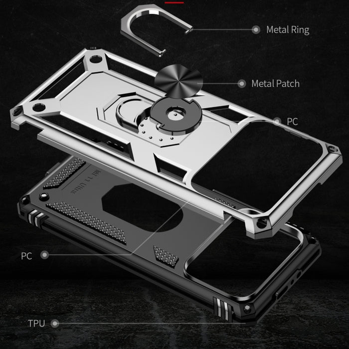 Funda para teléfono TPU + PC a prueba de golpes con soporte, For Motorola Moto G Power 5G 2023, For Xiaomi Redmi 12C / 11A, For Xiaomi Mi 11 Ultra