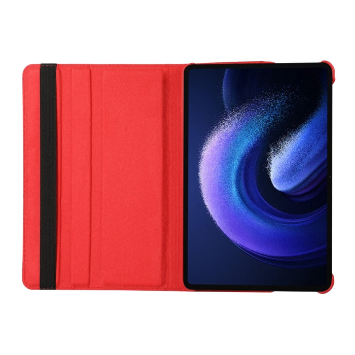Estuche para tableta de cuero con textura Litchi con rotación de 360 grados, For Xiaomi Pad 6 / Pad 6 Pro