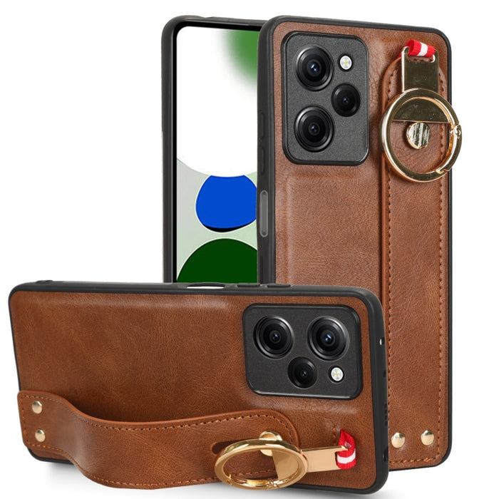 Funda trasera de cuero con muñequera, For Xiaomi Poco M6 Pro 4G, For Xiaomi Redmi Note 13 Pro 4G, For Xiaomi Redmi A3, For Xiaomi Poco X6 Pro/Redmi K70E, For Xiaomi 14 Ultra, For Xiaomi Redmi 13C 4G/Poco C65, For Xiaomi 14 Pro, For Xiaomi 14           ...