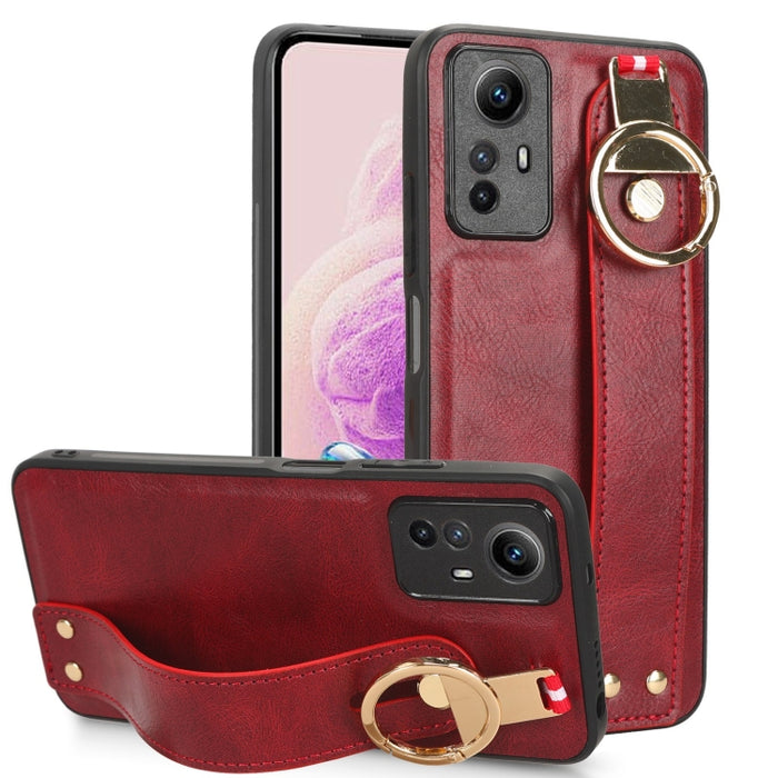 Funda trasera de cuero con muñequera, For Xiaomi Poco M6 Pro 4G, For Xiaomi Redmi Note 13 Pro 4G, For Xiaomi Redmi A3, For Xiaomi Poco X6 Pro/Redmi K70E, For Xiaomi 14 Ultra, For Xiaomi Redmi 13C 4G/Poco C65, For Xiaomi 14 Pro, For Xiaomi 14           ...