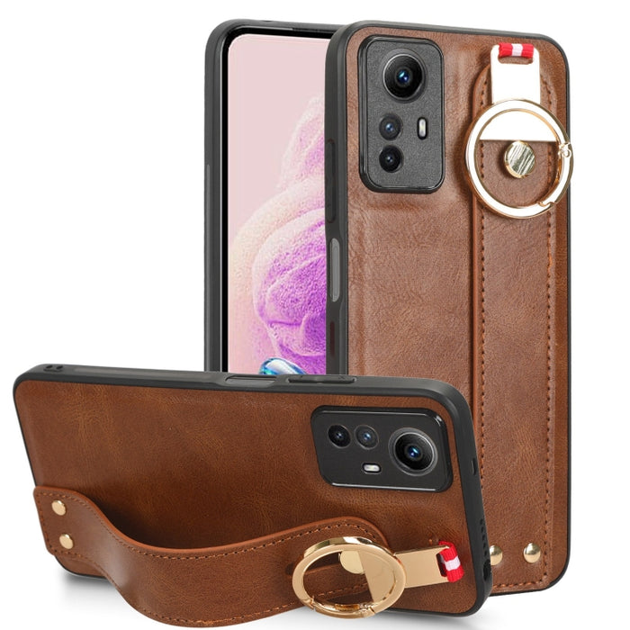 Funda trasera de cuero con muñequera, For Xiaomi Poco M6 Pro 4G, For Xiaomi Redmi Note 13 Pro 4G, For Xiaomi Redmi A3, For Xiaomi Poco X6 Pro/Redmi K70E, For Xiaomi 14 Ultra, For Xiaomi Redmi 13C 4G/Poco C65, For Xiaomi 14 Pro, For Xiaomi 14           ...