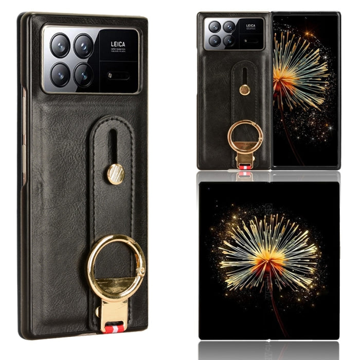 Funda trasera de cuero con muñequera, For Xiaomi Poco M6 Pro 4G, For Xiaomi Redmi Note 13 Pro 4G, For Xiaomi Redmi A3, For Xiaomi Poco X6 Pro/Redmi K70E, For Xiaomi 14 Ultra, For Xiaomi Redmi 13C 4G/Poco C65, For Xiaomi 14 Pro, For Xiaomi 14           ...