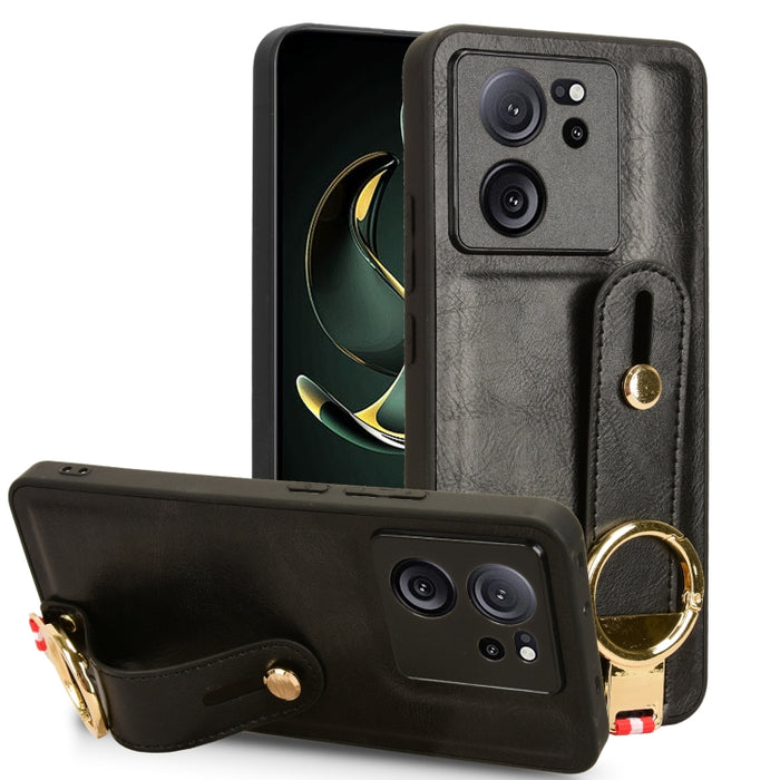 Funda trasera de cuero con muñequera, For Xiaomi Poco M6 Pro 4G, For Xiaomi Redmi Note 13 Pro 4G, For Xiaomi Redmi A3, For Xiaomi Poco X6 Pro/Redmi K70E, For Xiaomi 14 Ultra, For Xiaomi Redmi 13C 4G/Poco C65, For Xiaomi 14 Pro, For Xiaomi 14           ...