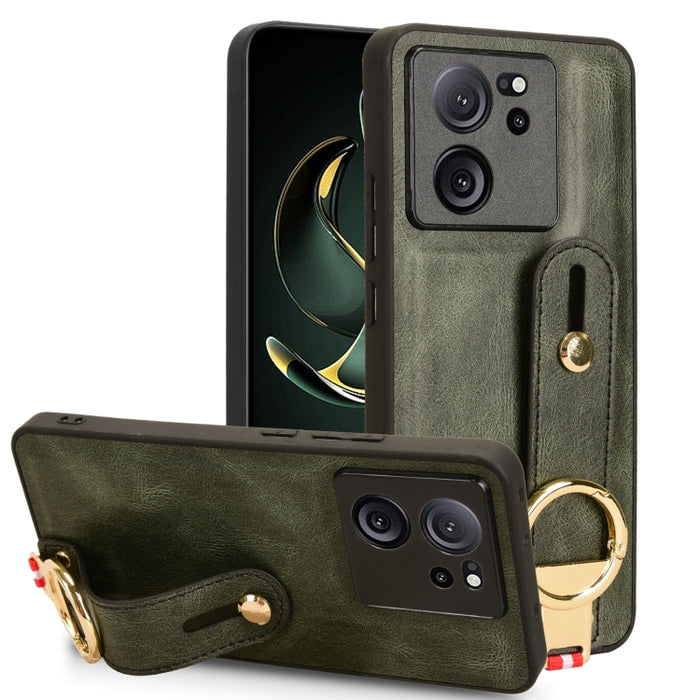 Funda trasera de cuero con muñequera, For Xiaomi Poco M6 Pro 4G, For Xiaomi Redmi Note 13 Pro 4G, For Xiaomi Redmi A3, For Xiaomi Poco X6 Pro/Redmi K70E, For Xiaomi 14 Ultra, For Xiaomi Redmi 13C 4G/Poco C65, For Xiaomi 14 Pro, For Xiaomi 14           ...