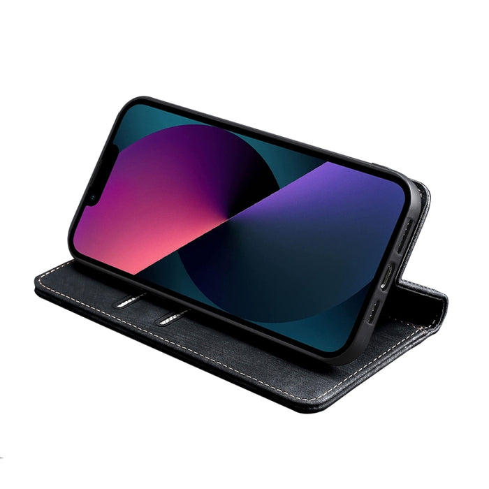 Estuche para teléfono de cuero magnético con cepillo antirrobo RFID, For Tecno Camon 19 / 19 Pro, For Infinix Hot 20i, For Tecno Pop 6 Pro, For Infinix Hot 20S, For Infinix Note 10 Pro, For Tecno Pova 4, For Infinix Note 11, For Tecno Pova 4 Pro       ...
