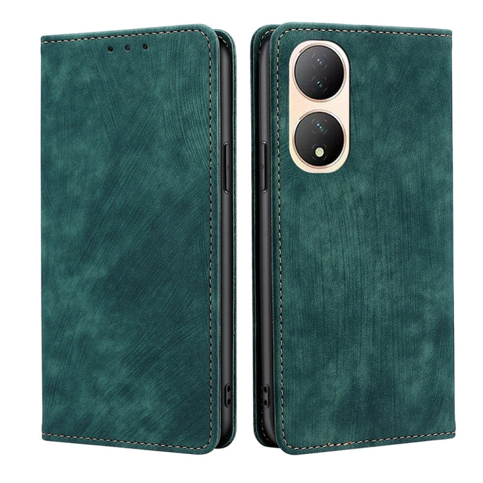 Estuche para teléfono de cuero magnético con cepillo antirrobo RFID, For Tecno Camon 19 / 19 Pro, For Infinix Hot 20i, For Tecno Pop 6 Pro, For Infinix Hot 20S, For Infinix Note 10 Pro, For Tecno Pova 4, For Infinix Note 11, For Tecno Pova 4 Pro       ...
