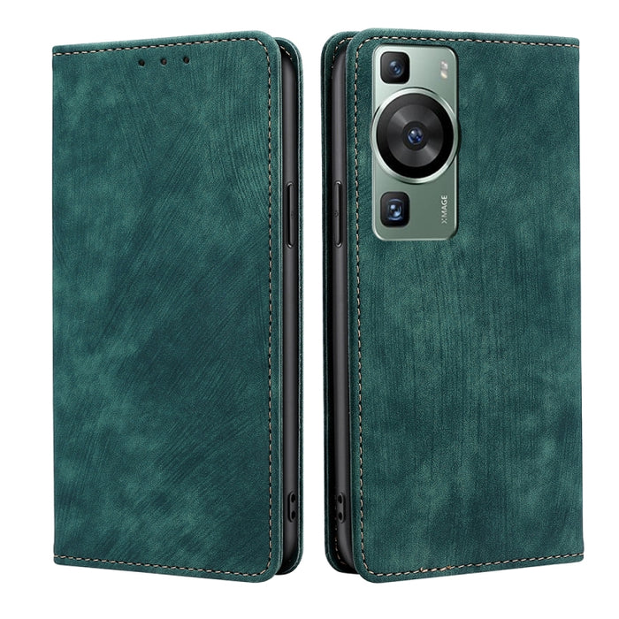 Estuche para teléfono de cuero magnético con cepillo antirrobo RFID, For Tecno Camon 19 / 19 Pro, For Infinix Hot 20i, For Tecno Pop 6 Pro, For Infinix Hot 20S, For Infinix Note 10 Pro, For Tecno Pova 4, For Infinix Note 11, For Tecno Pova 4 Pro       ...