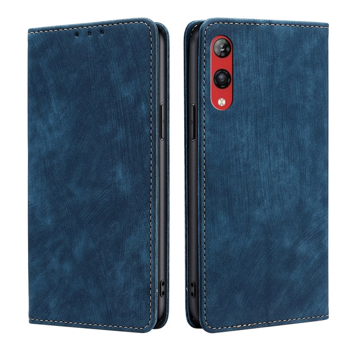Estuche para teléfono de cuero magnético con cepillo antirrobo RFID, For Tecno Camon 19 / 19 Pro, For Infinix Hot 20i, For Tecno Pop 6 Pro, For Infinix Hot 20S, For Infinix Note 10 Pro, For Tecno Pova 4, For Infinix Note 11, For Tecno Pova 4 Pro       ...