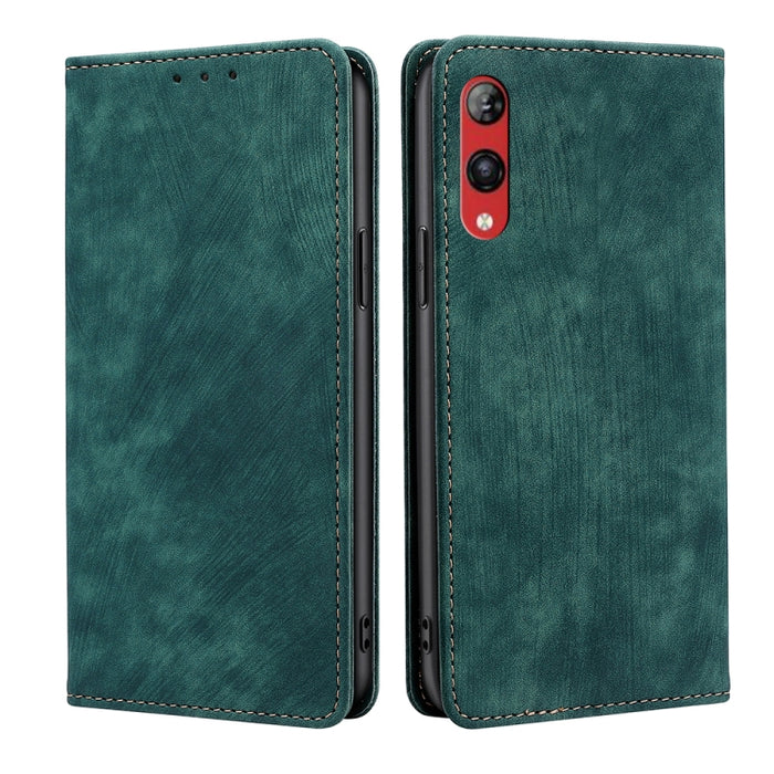 Estuche para teléfono de cuero magnético con cepillo antirrobo RFID, For Tecno Camon 19 / 19 Pro, For Infinix Hot 20i, For Tecno Pop 6 Pro, For Infinix Hot 20S, For Infinix Note 10 Pro, For Tecno Pova 4, For Infinix Note 11, For Tecno Pova 4 Pro       ...