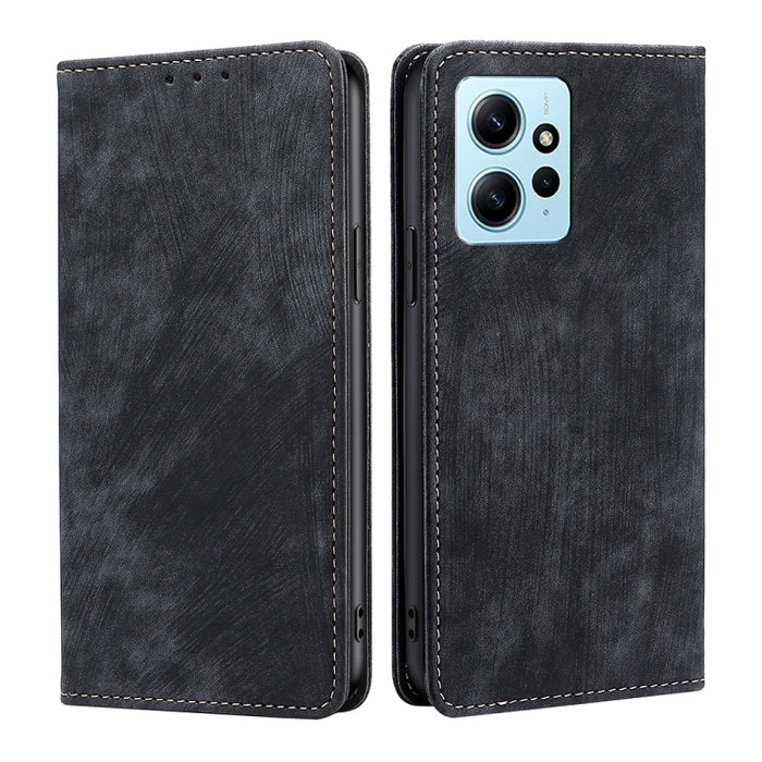 Estuche para teléfono de cuero magnético con cepillo antirrobo RFID, For Tecno Camon 19 / 19 Pro, For Infinix Hot 20i, For Tecno Pop 6 Pro, For Infinix Hot 20S, For Infinix Note 10 Pro, For Tecno Pova 4, For Infinix Note 11, For Tecno Pova 4 Pro       ...