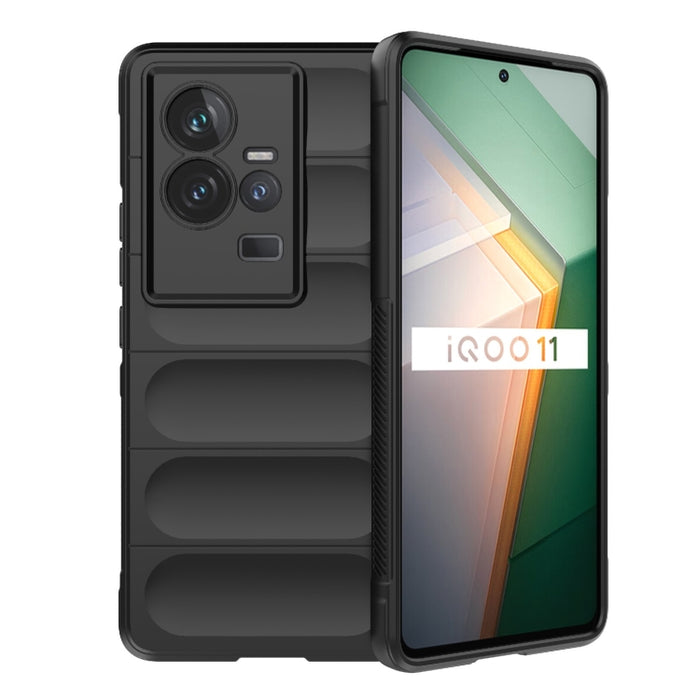 Magic Shield TPU + Estuche para teléfono de franela, For vivo iQOO 11 5G, For vivo iQOO 11 Pro 5G, For Realme GT Neo 5 5G, For vivo S16e 5G, For vivo S16 Pro 5G, For Xiaomi Redmi 12C, For Xiaomi Redmi K60E 5G, For OnePlus 11 5G