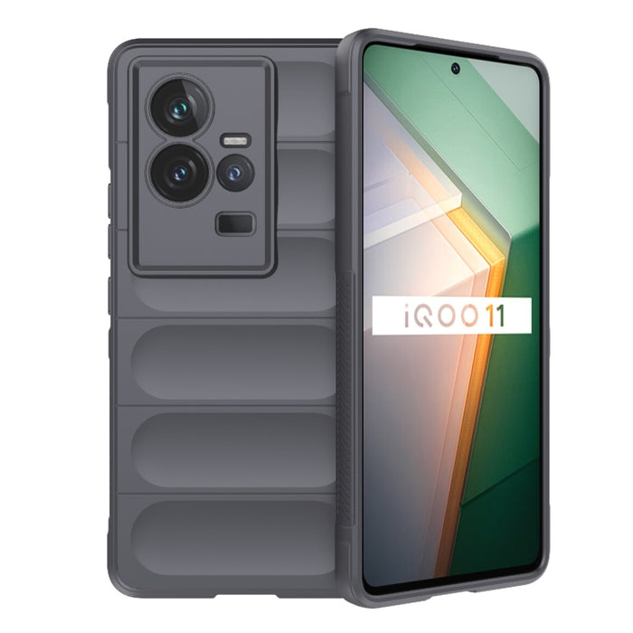 Magic Shield TPU + Estuche para teléfono de franela, For vivo iQOO 11 5G, For vivo iQOO 11 Pro 5G, For Realme GT Neo 5 5G, For vivo S16e 5G, For vivo S16 Pro 5G, For Xiaomi Redmi 12C, For Xiaomi Redmi K60E 5G, For OnePlus 11 5G