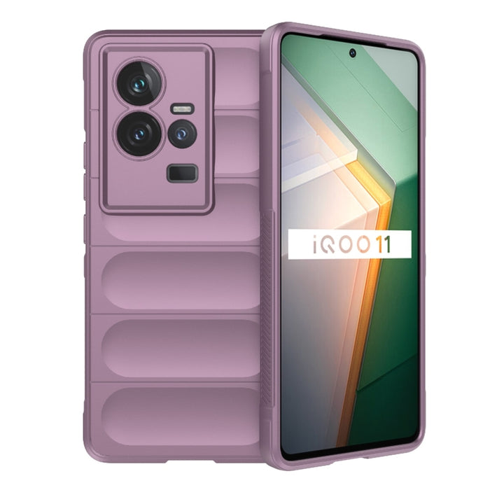 Magic Shield TPU + Estuche para teléfono de franela, For vivo iQOO 11 5G, For vivo iQOO 11 Pro 5G, For Realme GT Neo 5 5G, For vivo S16e 5G, For vivo S16 Pro 5G, For Xiaomi Redmi 12C, For Xiaomi Redmi K60E 5G, For OnePlus 11 5G