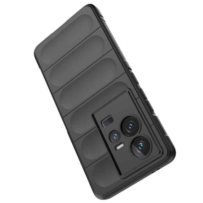 Magic Shield TPU + Estuche para teléfono de franela, For vivo iQOO 11 5G, For vivo iQOO 11 Pro 5G, For Realme GT Neo 5 5G, For vivo S16e 5G, For vivo S16 Pro 5G, For Xiaomi Redmi 12C, For Xiaomi Redmi K60E 5G, For OnePlus 11 5G