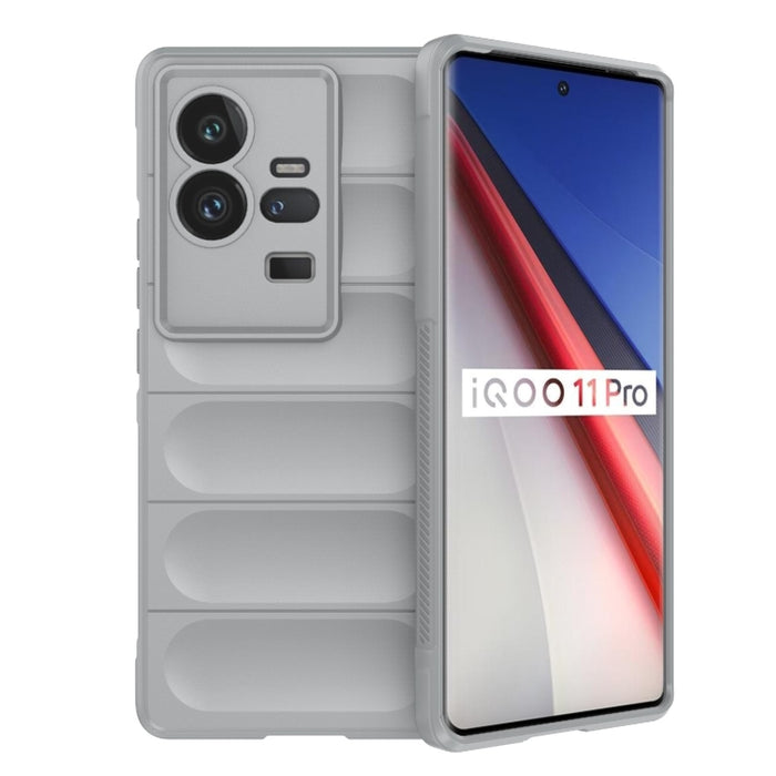 Magic Shield TPU + Estuche para teléfono de franela, For vivo iQOO 11 5G, For vivo iQOO 11 Pro 5G, For Realme GT Neo 5 5G, For vivo S16e 5G, For vivo S16 Pro 5G, For Xiaomi Redmi 12C, For Xiaomi Redmi K60E 5G, For OnePlus 11 5G