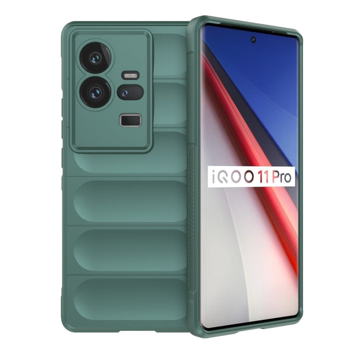 Magic Shield TPU + Estuche para teléfono de franela, For vivo iQOO 11 5G, For vivo iQOO 11 Pro 5G, For Realme GT Neo 5 5G, For vivo S16e 5G, For vivo S16 Pro 5G, For Xiaomi Redmi 12C, For Xiaomi Redmi K60E 5G, For OnePlus 11 5G