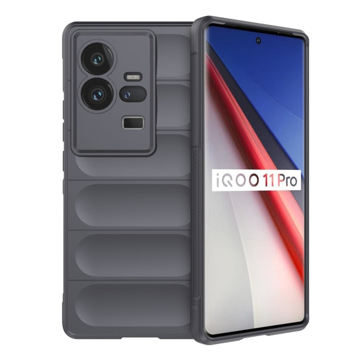 Magic Shield TPU + Estuche para teléfono de franela, For vivo iQOO 11 5G, For vivo iQOO 11 Pro 5G, For Realme GT Neo 5 5G, For vivo S16e 5G, For vivo S16 Pro 5G, For Xiaomi Redmi 12C, For Xiaomi Redmi K60E 5G, For OnePlus 11 5G