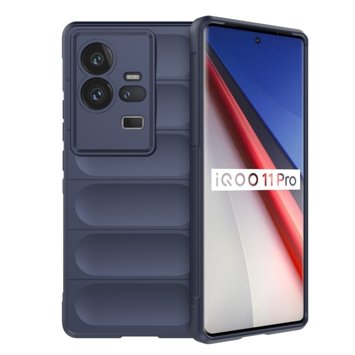 Magic Shield TPU + Estuche para teléfono de franela, For vivo iQOO 11 5G, For vivo iQOO 11 Pro 5G, For Realme GT Neo 5 5G, For vivo S16e 5G, For vivo S16 Pro 5G, For Xiaomi Redmi 12C, For Xiaomi Redmi K60E 5G, For OnePlus 11 5G