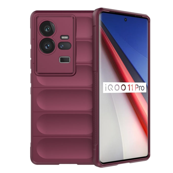 Magic Shield TPU + Estuche para teléfono de franela, For vivo iQOO 11 5G, For vivo iQOO 11 Pro 5G, For Realme GT Neo 5 5G, For vivo S16e 5G, For vivo S16 Pro 5G, For Xiaomi Redmi 12C, For Xiaomi Redmi K60E 5G, For OnePlus 11 5G