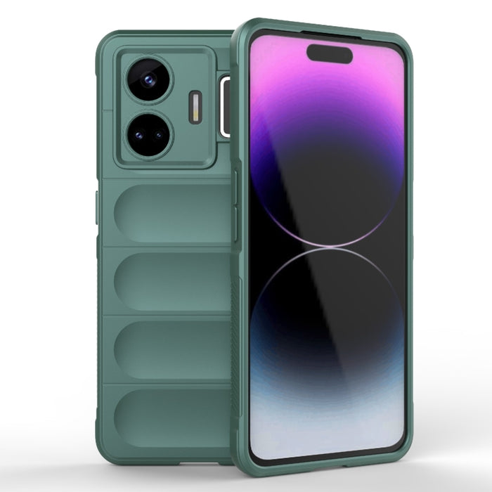 Magic Shield TPU + Estuche para teléfono de franela, For vivo iQOO 11 5G, For vivo iQOO 11 Pro 5G, For Realme GT Neo 5 5G, For vivo S16e 5G, For vivo S16 Pro 5G, For Xiaomi Redmi 12C, For Xiaomi Redmi K60E 5G, For OnePlus 11 5G