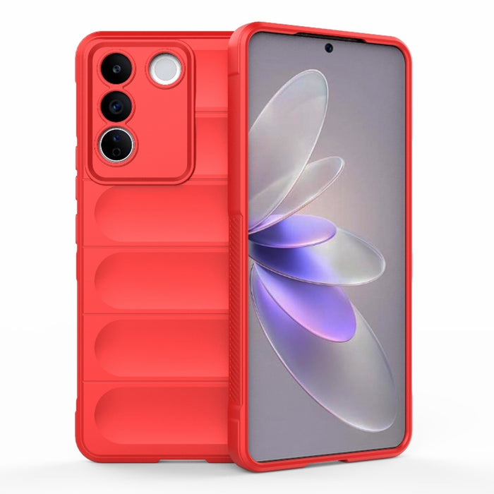 Magic Shield TPU + Estuche para teléfono de franela, For vivo iQOO 11 5G, For vivo iQOO 11 Pro 5G, For Realme GT Neo 5 5G, For vivo S16e 5G, For vivo S16 Pro 5G, For Xiaomi Redmi 12C, For Xiaomi Redmi K60E 5G, For OnePlus 11 5G