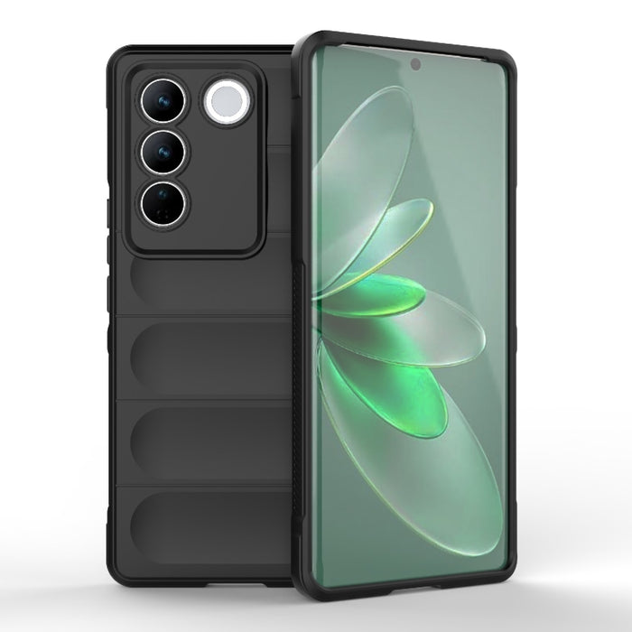 Magic Shield TPU + Estuche para teléfono de franela, For vivo iQOO 11 5G, For vivo iQOO 11 Pro 5G, For Realme GT Neo 5 5G, For vivo S16e 5G, For vivo S16 Pro 5G, For Xiaomi Redmi 12C, For Xiaomi Redmi K60E 5G, For OnePlus 11 5G