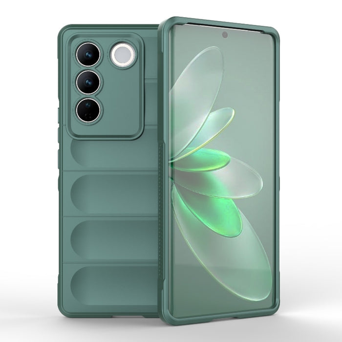 Magic Shield TPU + Estuche para teléfono de franela, For vivo iQOO 11 5G, For vivo iQOO 11 Pro 5G, For Realme GT Neo 5 5G, For vivo S16e 5G, For vivo S16 Pro 5G, For Xiaomi Redmi 12C, For Xiaomi Redmi K60E 5G, For OnePlus 11 5G