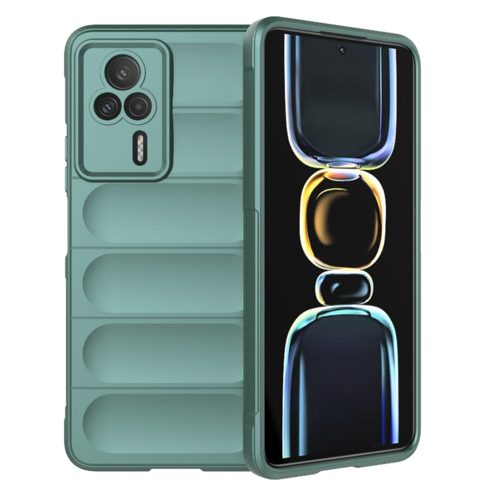 Magic Shield TPU + Estuche para teléfono de franela, For vivo iQOO 11 5G, For vivo iQOO 11 Pro 5G, For Realme GT Neo 5 5G, For vivo S16e 5G, For vivo S16 Pro 5G, For Xiaomi Redmi 12C, For Xiaomi Redmi K60E 5G, For OnePlus 11 5G