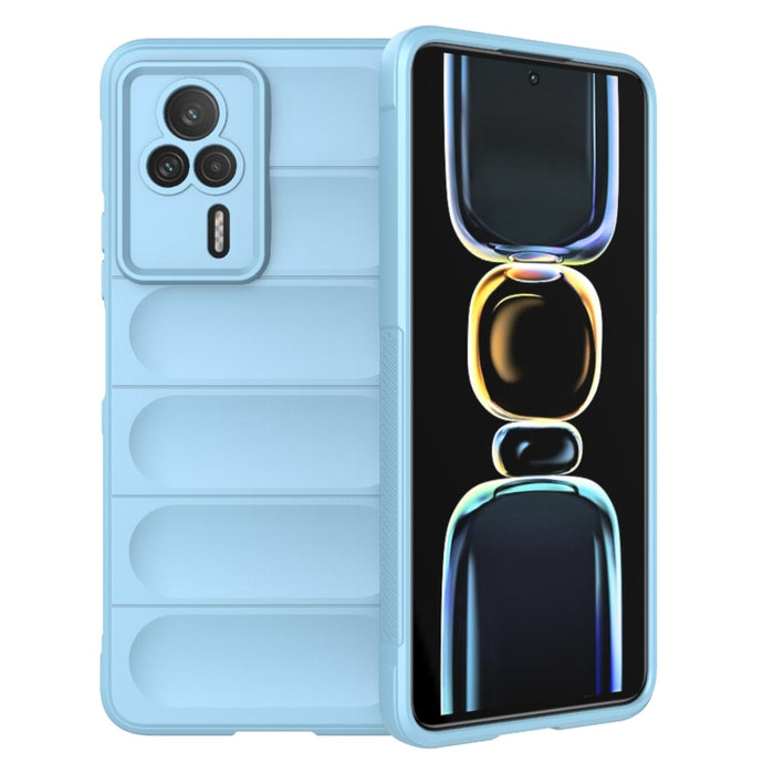 Magic Shield TPU + Estuche para teléfono de franela, For vivo iQOO 11 5G, For vivo iQOO 11 Pro 5G, For Realme GT Neo 5 5G, For vivo S16e 5G, For vivo S16 Pro 5G, For Xiaomi Redmi 12C, For Xiaomi Redmi K60E 5G, For OnePlus 11 5G