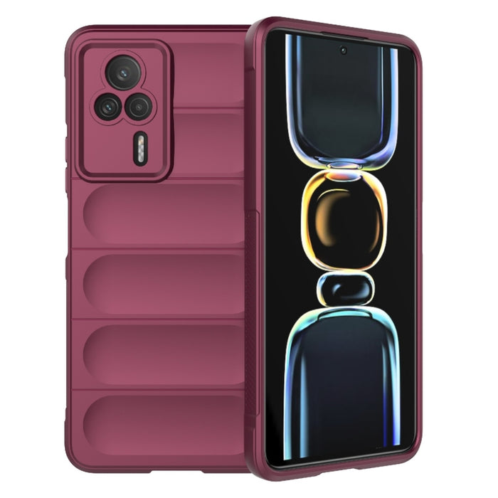 Magic Shield TPU + Estuche para teléfono de franela, For vivo iQOO 11 5G, For vivo iQOO 11 Pro 5G, For Realme GT Neo 5 5G, For vivo S16e 5G, For vivo S16 Pro 5G, For Xiaomi Redmi 12C, For Xiaomi Redmi K60E 5G, For OnePlus 11 5G