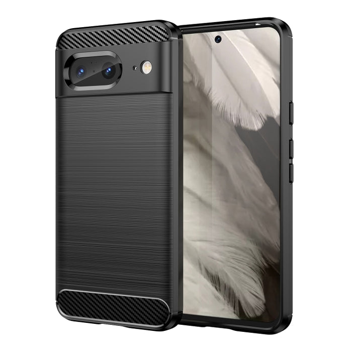 Funda de TPU con textura cepillada de fibra de carbono, For Google Pixel 8, For Google Pixel 8 Pro, For Xiaomi 13 Ultra