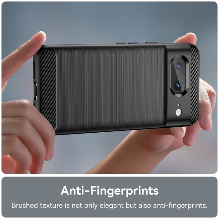 Funda de TPU con textura cepillada de fibra de carbono, For Google Pixel 8, For Google Pixel 8 Pro, For Xiaomi 13 Ultra