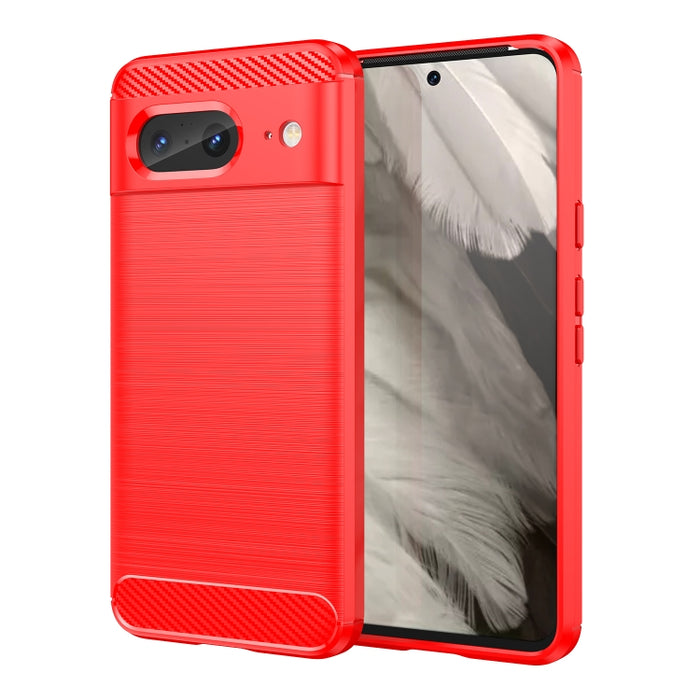 Funda de TPU con textura cepillada de fibra de carbono, For Google Pixel 8, For Google Pixel 8 Pro, For Xiaomi 13 Ultra