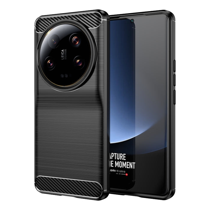 Funda de TPU con textura cepillada de fibra de carbono, For Google Pixel 8, For Google Pixel 8 Pro, For Xiaomi 13 Ultra