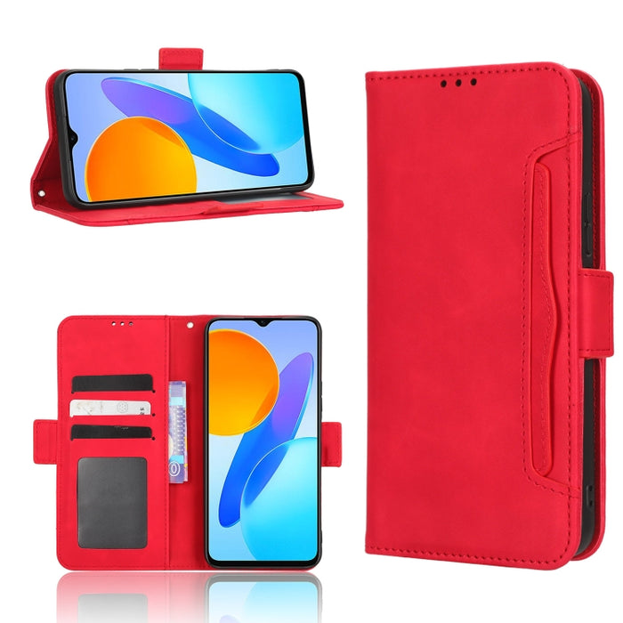 Funda de piel para teléfono con textura de piel de becerro y ranuras para tarjetas, For Huawei P60 Art, For Huawei P60 / P60 Pro, For Huawei Enjoy 60 4G, For Huawei Maimang 20, For Blackview A85, For Nokia C22, For Nokia C32 4G, For Nokia C12          ...