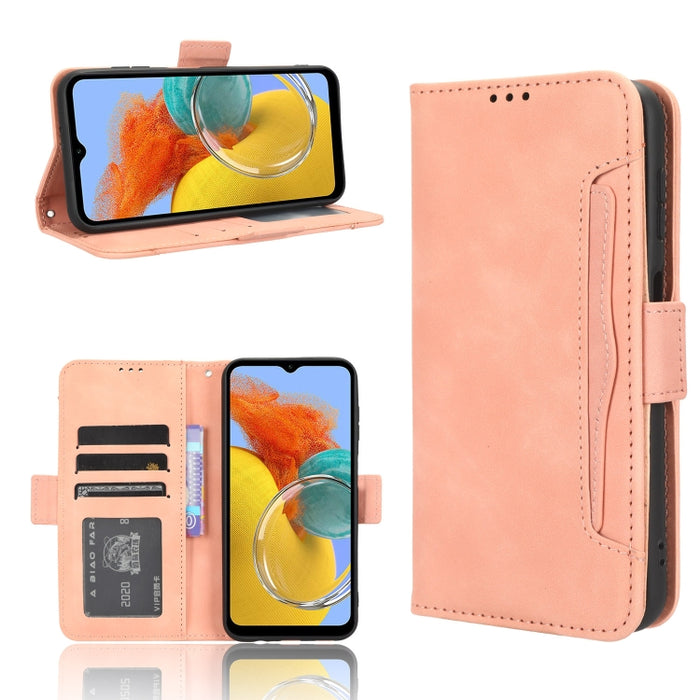 Funda de piel para teléfono con textura de piel de becerro y ranuras para tarjetas, For Huawei P60 Art, For Huawei P60 / P60 Pro, For Huawei Enjoy 60 4G, For Huawei Maimang 20, For Blackview A85, For Nokia C22, For Nokia C32 4G, For Nokia C12          ...