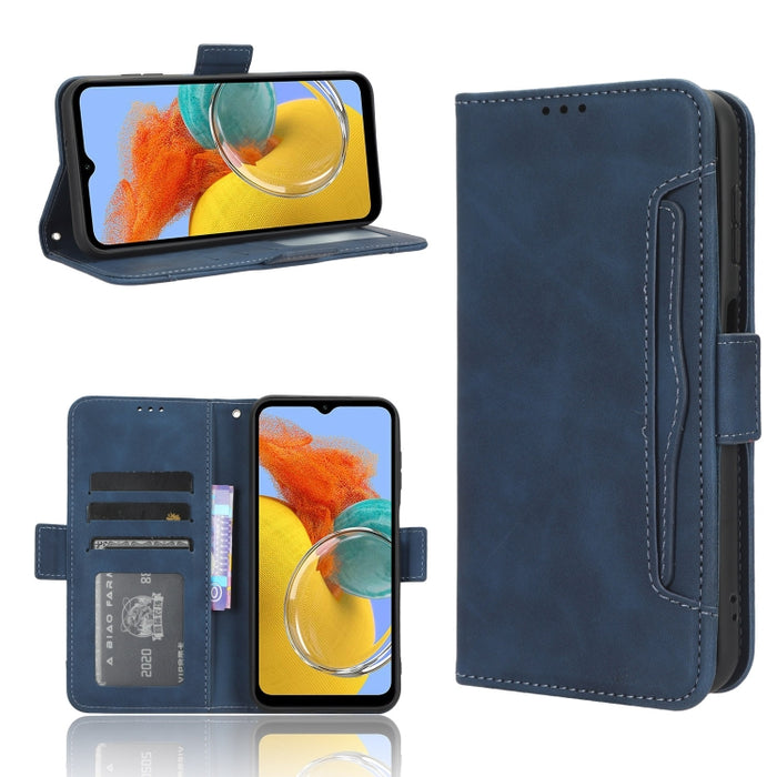 Funda de piel para teléfono con textura de piel de becerro y ranuras para tarjetas, For Huawei P60 Art, For Huawei P60 / P60 Pro, For Huawei Enjoy 60 4G, For Huawei Maimang 20, For Blackview A85, For Nokia C22, For Nokia C32 4G, For Nokia C12          ...