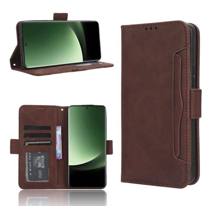 Funda de piel para teléfono con textura de piel de becerro y ranuras para tarjetas, For Huawei P60 Art, For Huawei P60 / P60 Pro, For Huawei Enjoy 60 4G, For Huawei Maimang 20, For Blackview A85, For Nokia C22, For Nokia C32 4G, For Nokia C12          ...