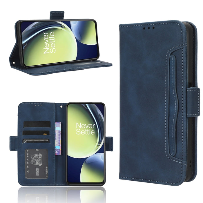 Funda de piel para teléfono con textura de piel de becerro y ranuras para tarjetas, For Huawei P60 Art, For Huawei P60 / P60 Pro, For Huawei Enjoy 60 4G, For Huawei Maimang 20, For Blackview A85, For Nokia C22, For Nokia C32 4G, For Nokia C12          ...