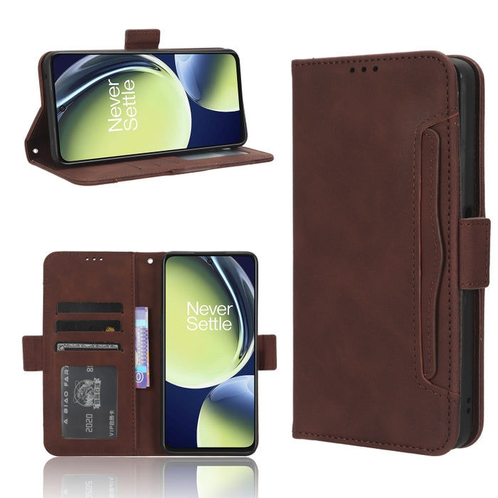 Funda de piel para teléfono con textura de piel de becerro y ranuras para tarjetas, For Huawei P60 Art, For Huawei P60 / P60 Pro, For Huawei Enjoy 60 4G, For Huawei Maimang 20, For Blackview A85, For Nokia C22, For Nokia C32 4G, For Nokia C12          ...