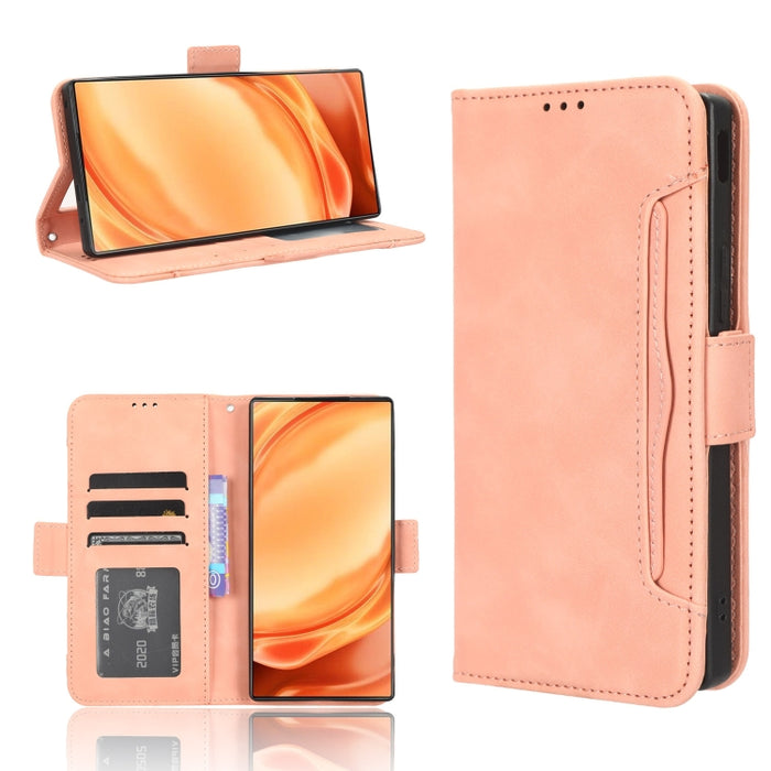 Funda de piel para teléfono con textura de piel de becerro y ranuras para tarjetas, For Huawei P60 Art, For Huawei P60 / P60 Pro, For Huawei Enjoy 60 4G, For Huawei Maimang 20, For Blackview A85, For Nokia C22, For Nokia C32 4G, For Nokia C12          ...